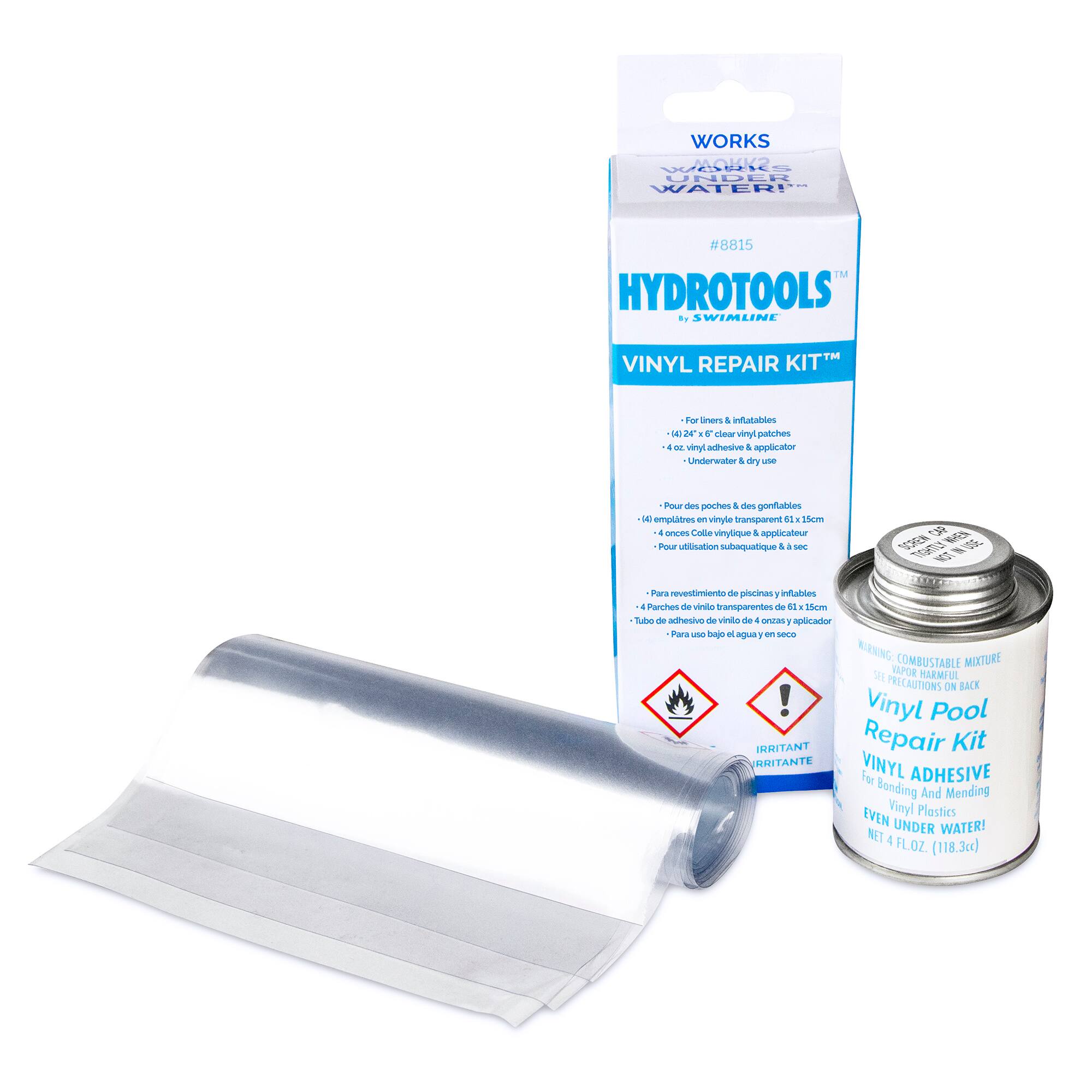 Swim Central 5-Piece HydroTools Repair Patch Kit for Swimming Pools & Inflatables